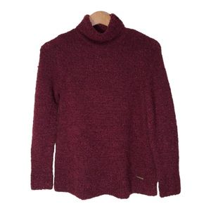 Michael Kors Textured Turtleneck Sweater Womens Small New Years Eve Party
